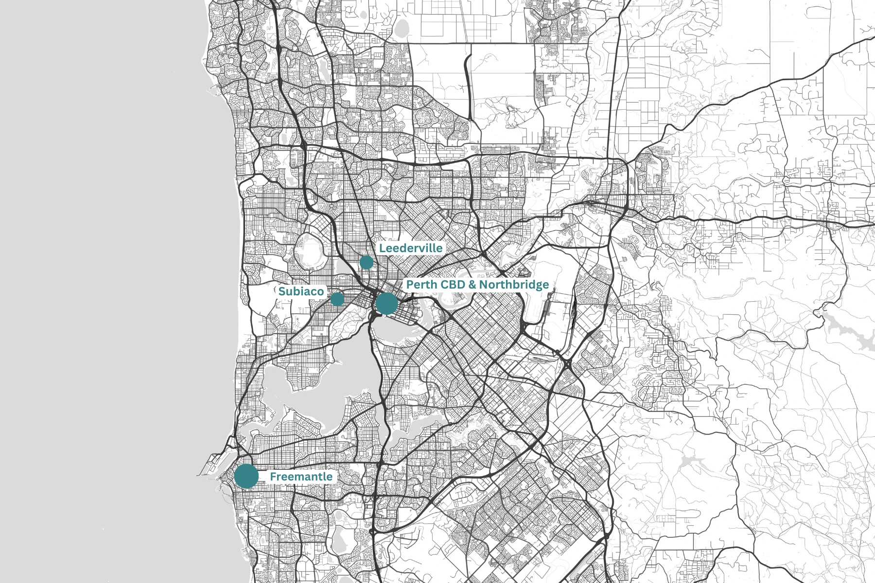 Perth traffic spots