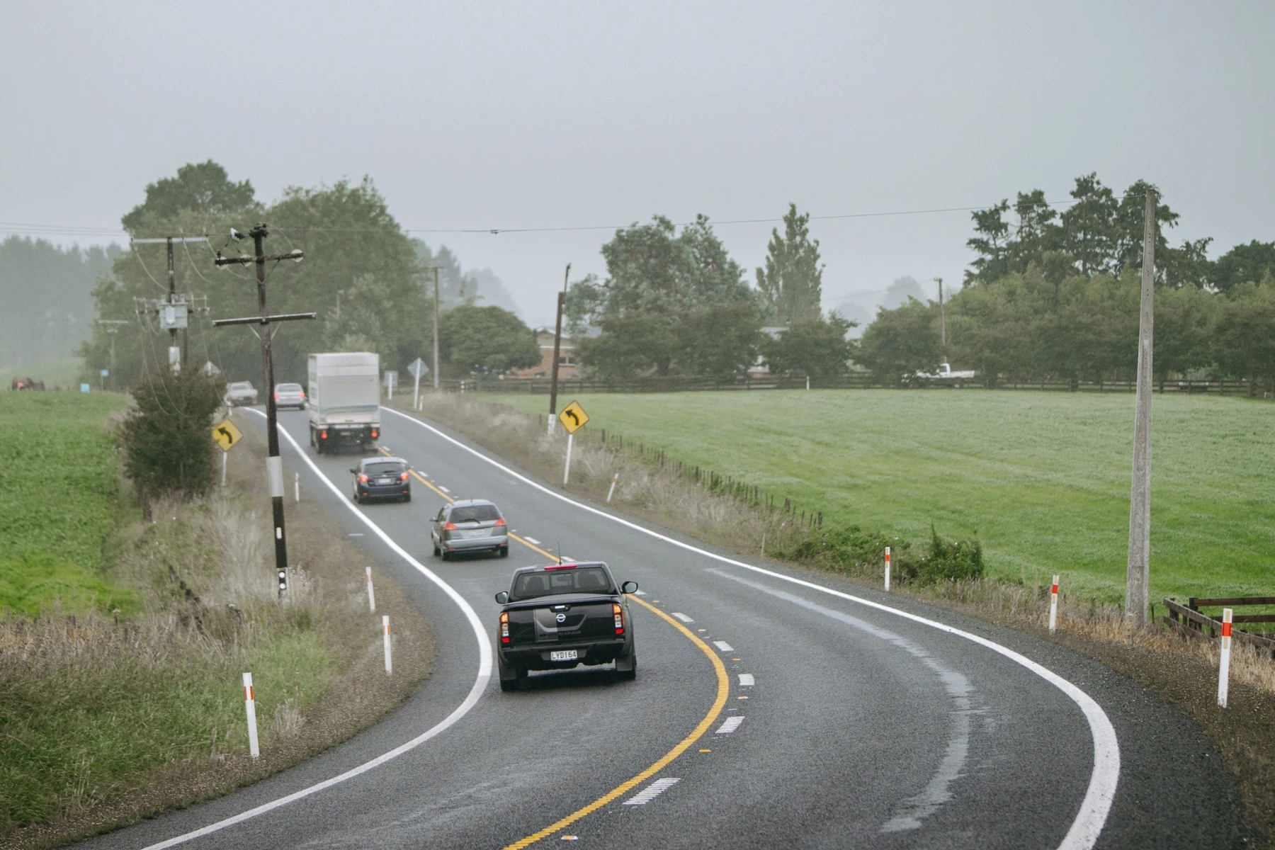 backloading removalist truck on highway