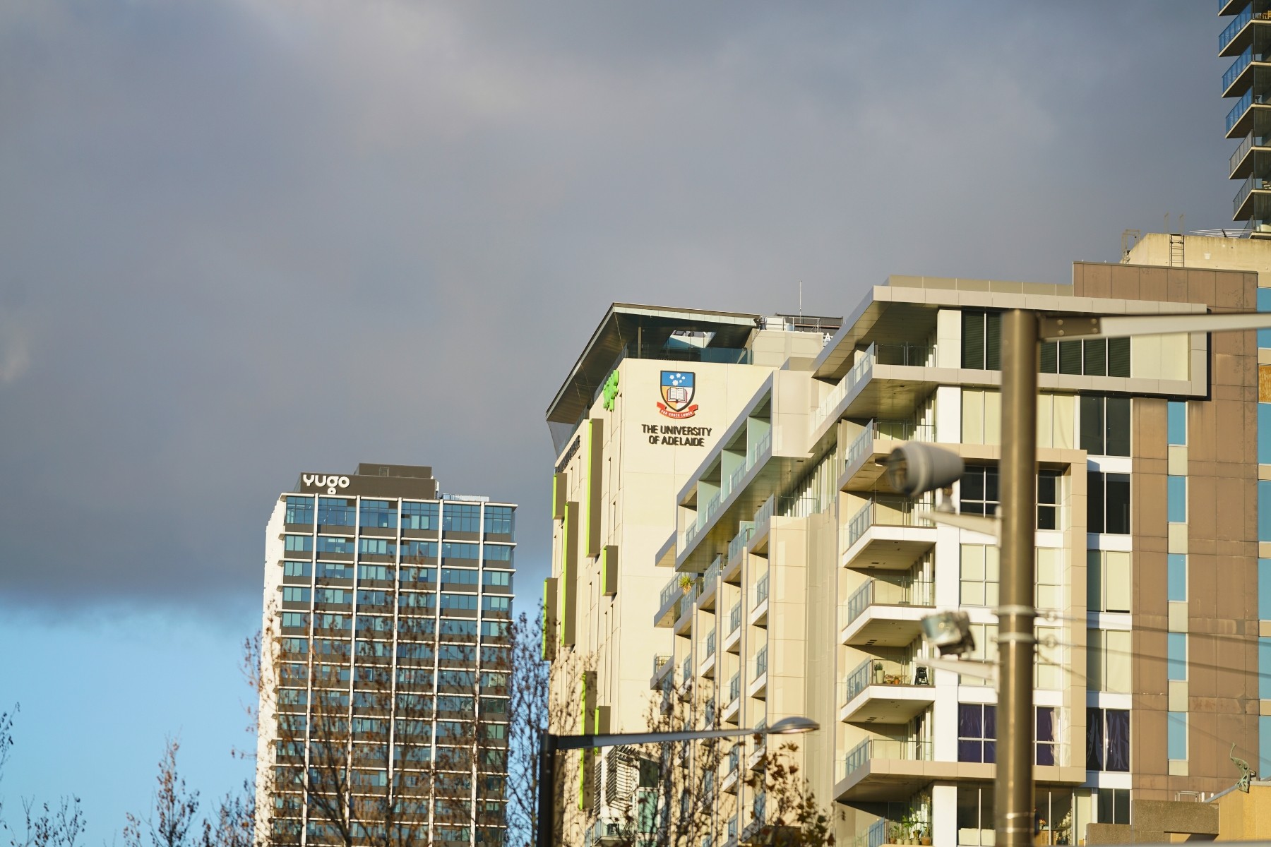 On campus student accommodation at Adelaide University