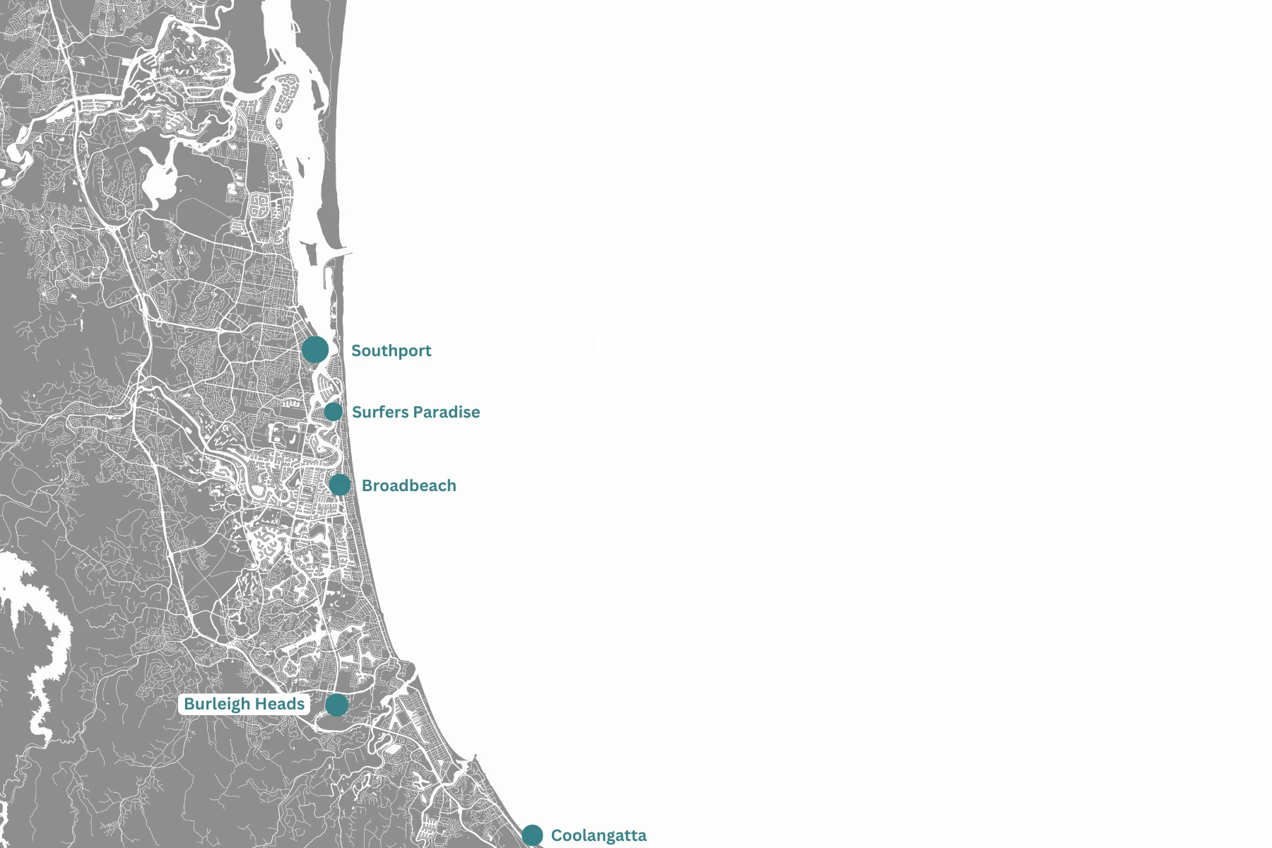 Gold Coast Traffic Areas